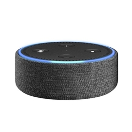 Amazon Echo Dot-Hülle (nur für Echo Dot 2. Generation geeignet), Anthrazit Stoff -