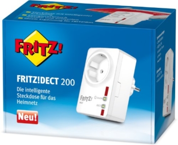 AVM Intelligente Steckdose FRITZ!DECT 200, geeignet für Deutschland - 