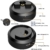 Smatree AE9000 Intelligent Battery Base 9000mAh für das Amazon Echo (Nicht für Echo Dot)-Schwarz - 